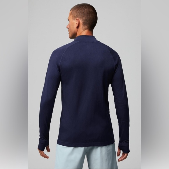 Fabletics Men's The Training Day 1/4 Zip, Training, Performance, NWT MEDIUM - Picture 2 of 7
